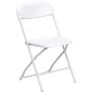 White Samsonite Chair