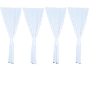 Tent leg drape 8'